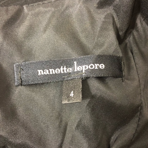 Nanette Lepore black sleeveless empire waist dress - Picture 7 of 7